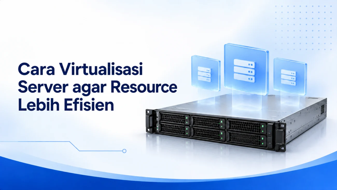 Cara Virtualisasi Server agar Resource Lebih Efisien