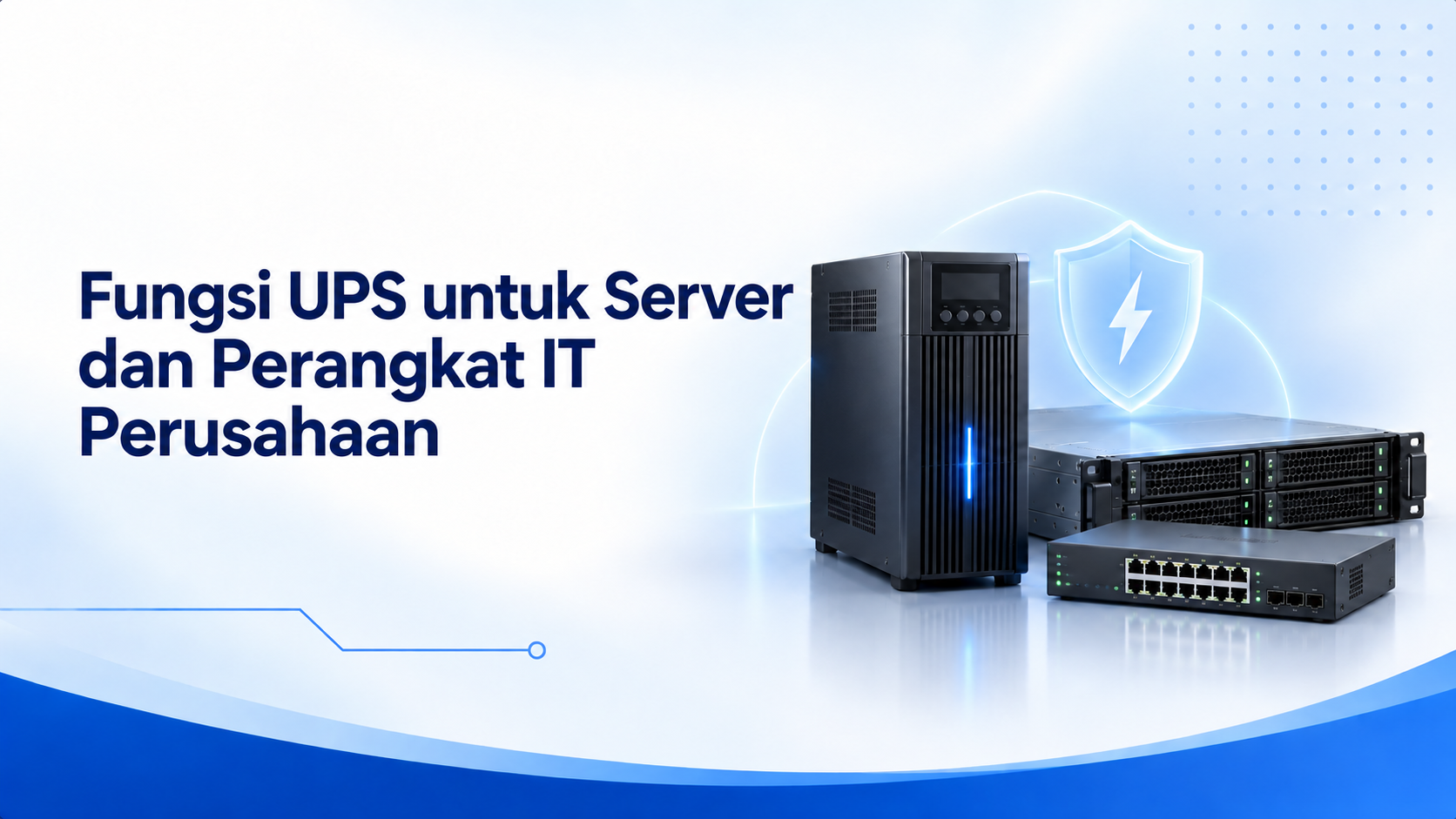 Fungsi UPS untuk Server dan Perangkat IT Perusahaan