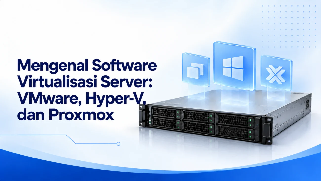 Mengenal Software Virtualisasi Server: VMware, Hyper-V, dan Proxmox